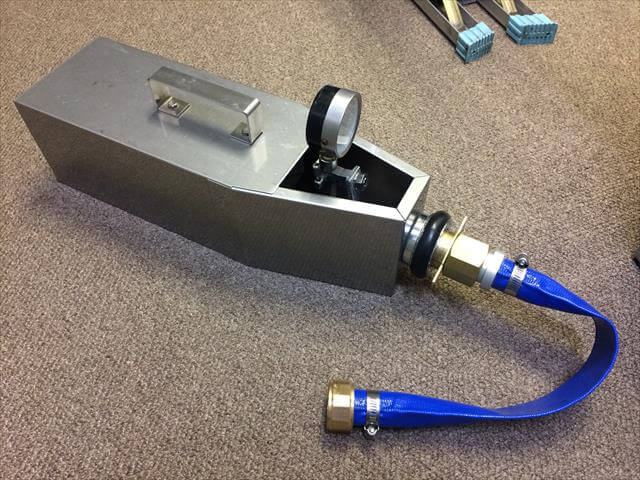 放水圧力測定器用変換アダプター