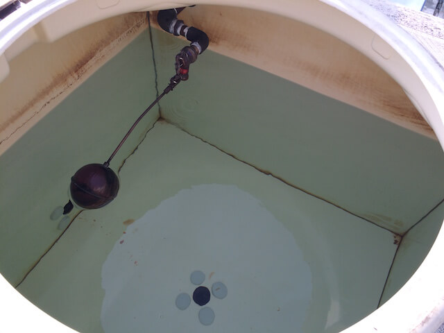 屋上 補助補給水槽